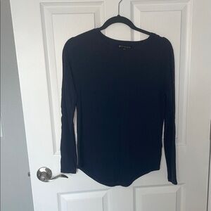 Aritzia Midnight Blue Long Sleeve Top